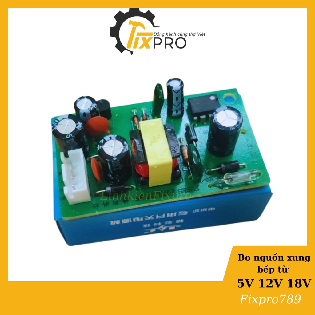 Bo nguồn xung bếp từ 5v 12v 18v chất lượng tốt