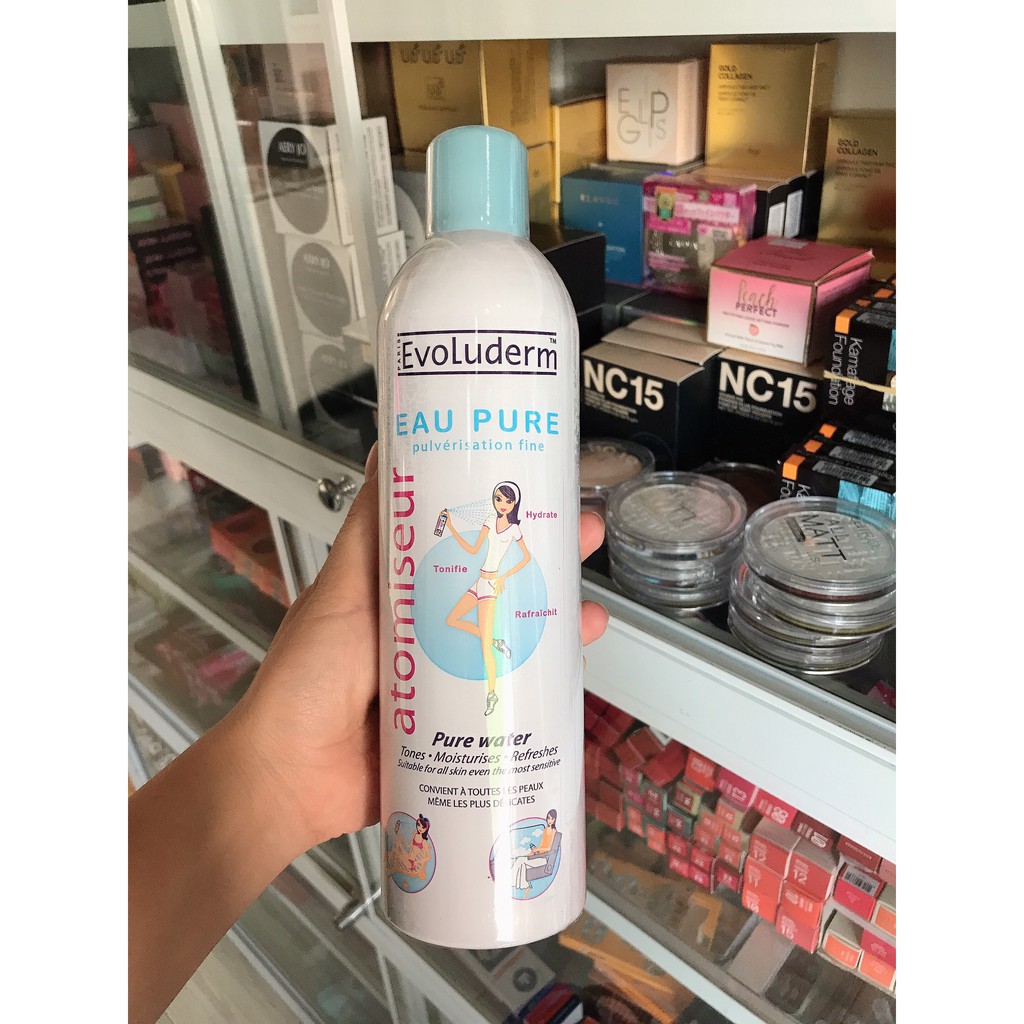Xịt khoáng Evoluderm 150ml & 400ml