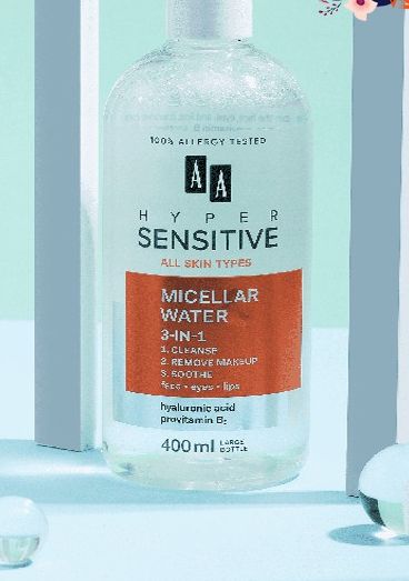 Nước Tẩy Trang AA HYPER SENSITIVE AA COSMETIC 400ml