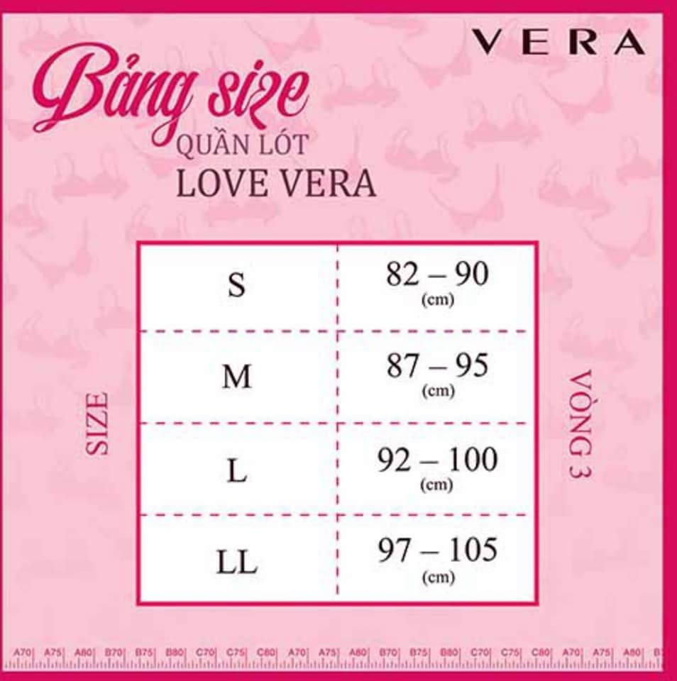 Combo 2 Quần Lót Nữ Thun Lạnh Vera (giao màu ngẫu nhiên)