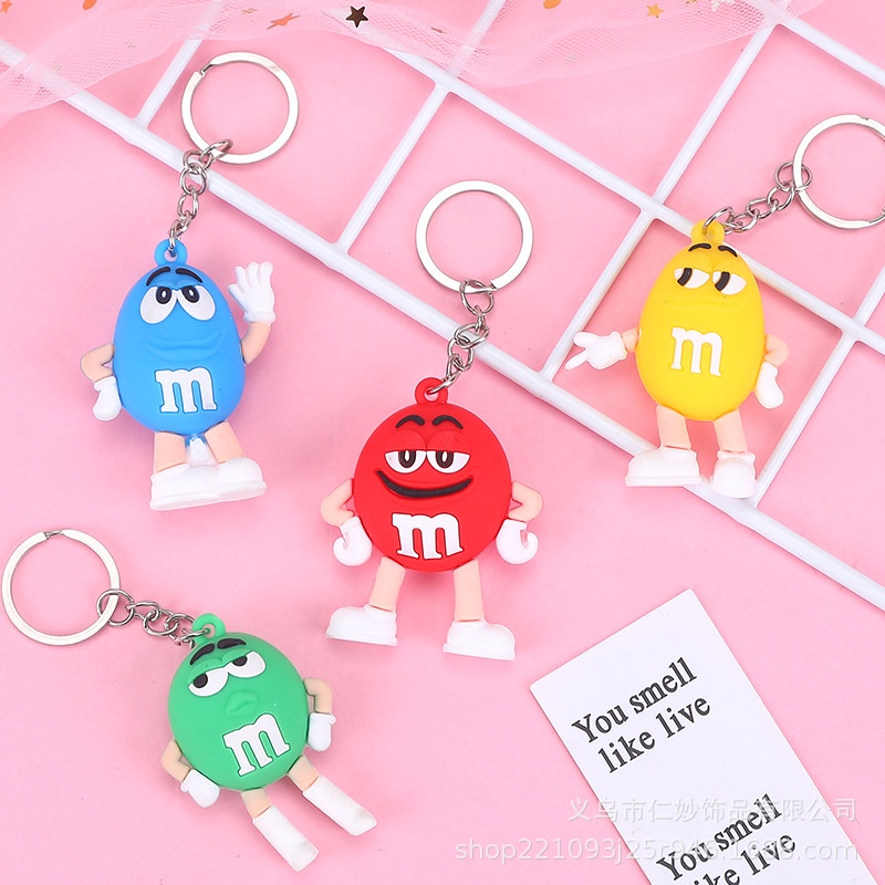Móc khóa mặt cười đáng yêu
