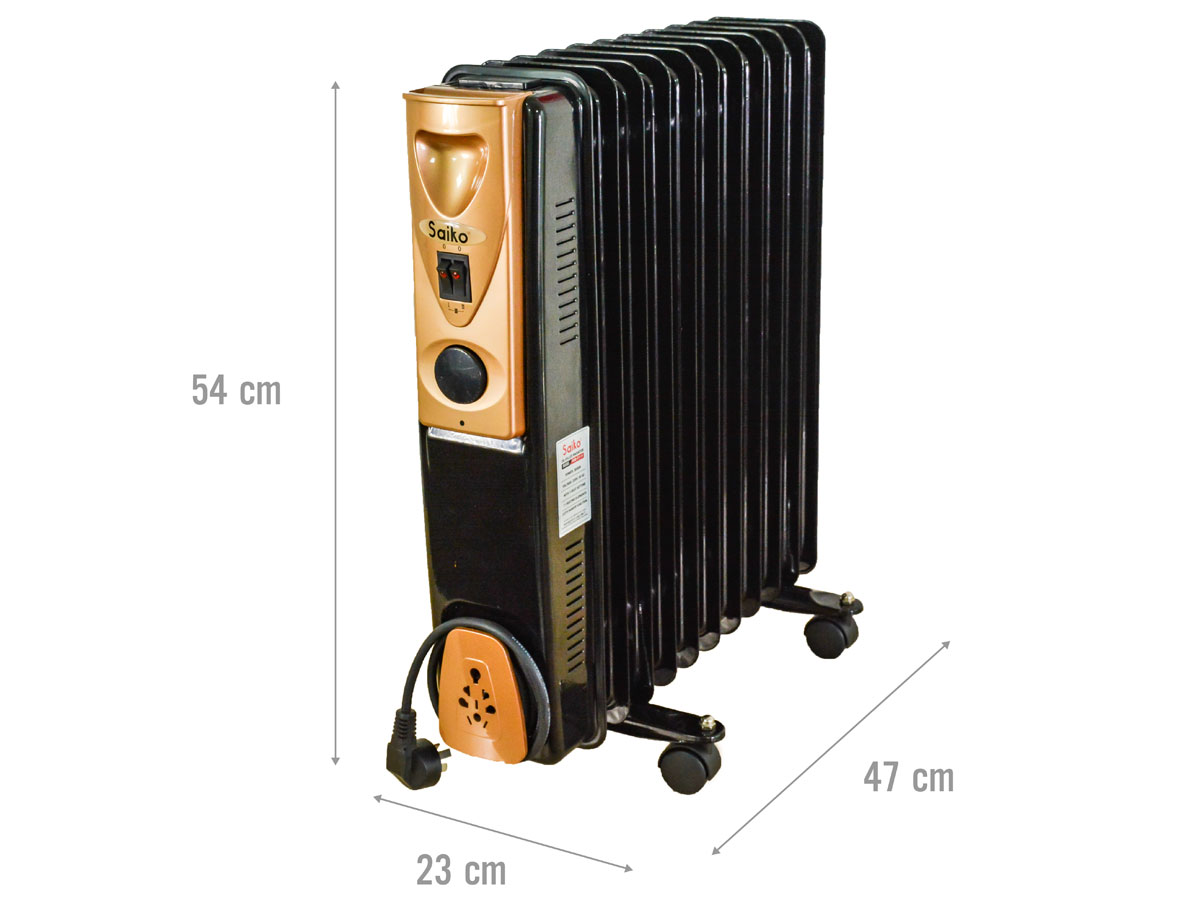 Máy sưởi dầu 11 thanh Saiko CDN-RY2000-11AT