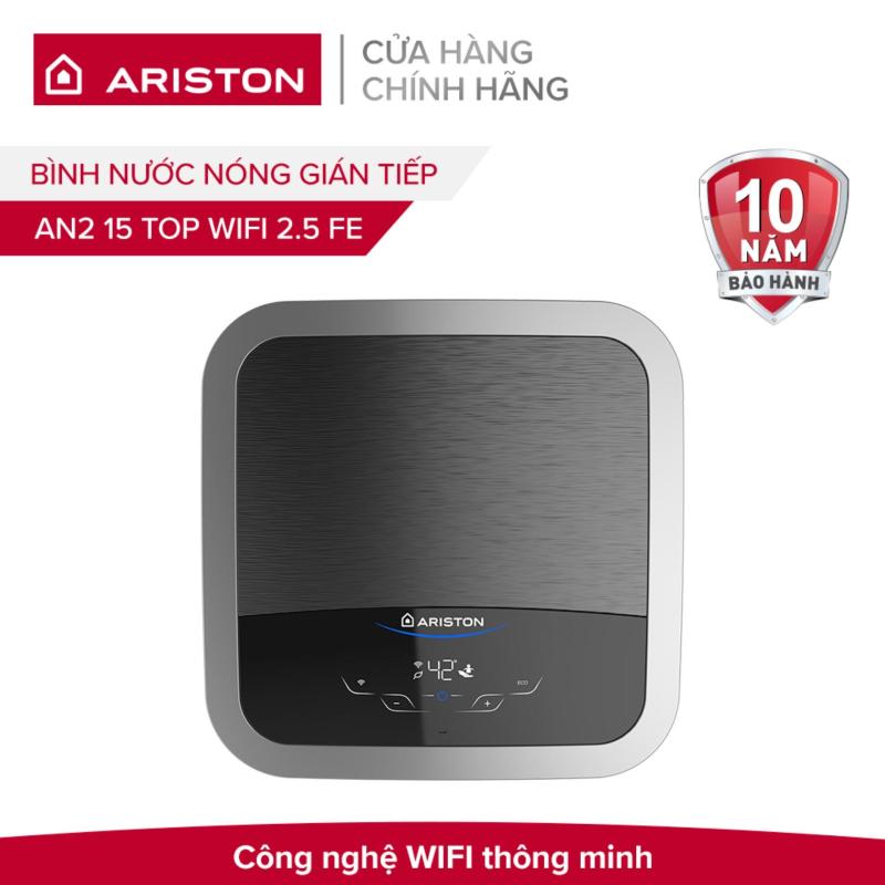 Bảng giá Bình nước nóng Ariston gián tiếp AN2 15 TOP WIFI 2.5 FE 2500W - Tiết kiệm điện năng - Dùng được 2-3 người CHỌN DỊCH VỤ LẮP ĐẶT KÈM THEO ĐỂ ĐƯỢC HỖ TRỢ LẮP ĐẶT SẢN PHẨM TẠI NHÀ