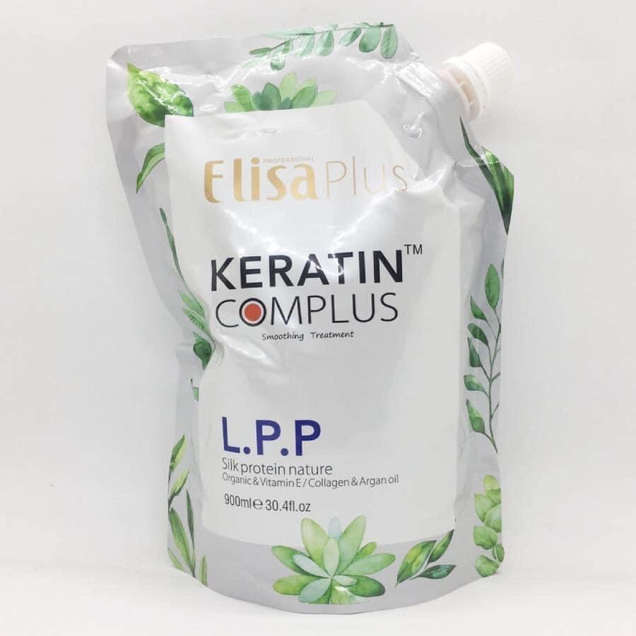 Kem ủ - hấp tóc elisa plus lpp keratin complex phục hồi mền mượt 900ml