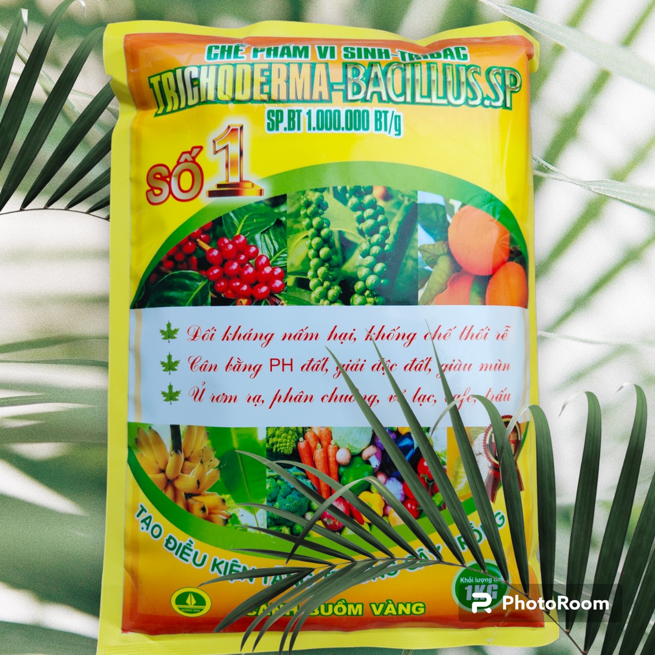 Nấm Trichoderma 1kg ủ phân hữu cơ, cải tạo đất