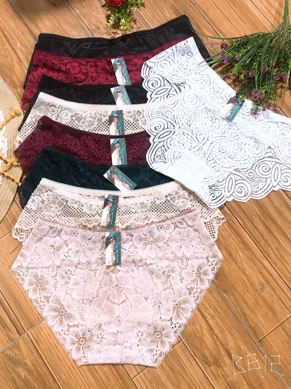 QUẦN LÓT REN CÔNG CHÚA 5 CHIẾC