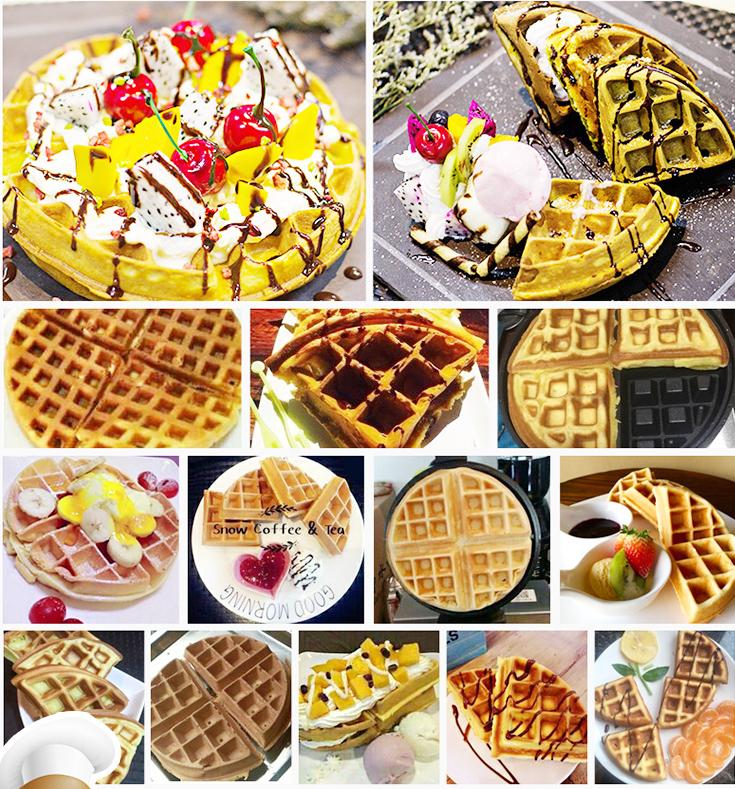 Máy làm bánh waffle vuông