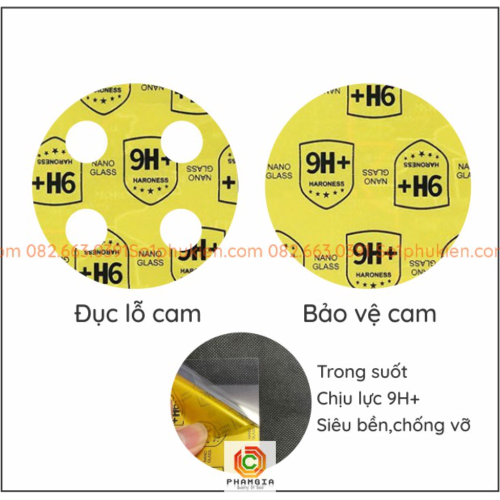 Cường lực camera nokia x10 / nokia 5.4/ nokia g10 nano siêu bền