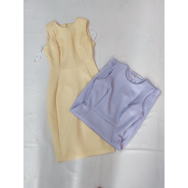 Đầm CK` caro dáng ôm body