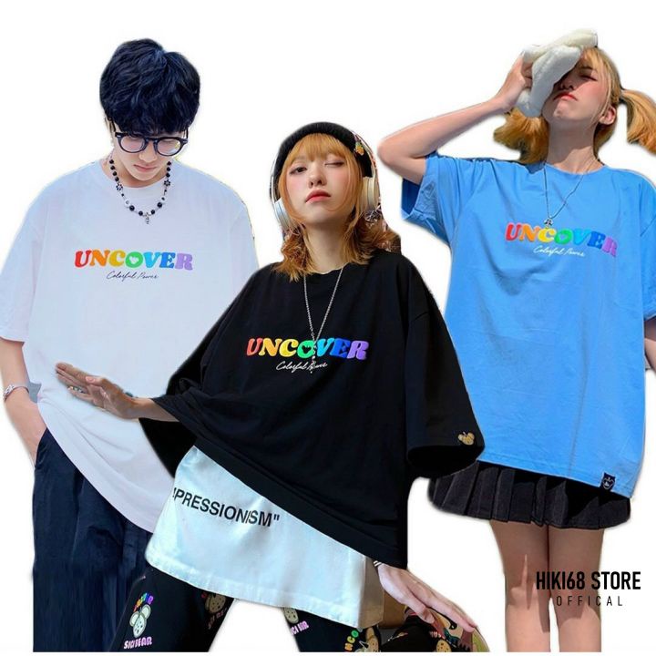 Áo Thun UNCOVER Basic COLORFULL Full Tag [ Cotton 100%]