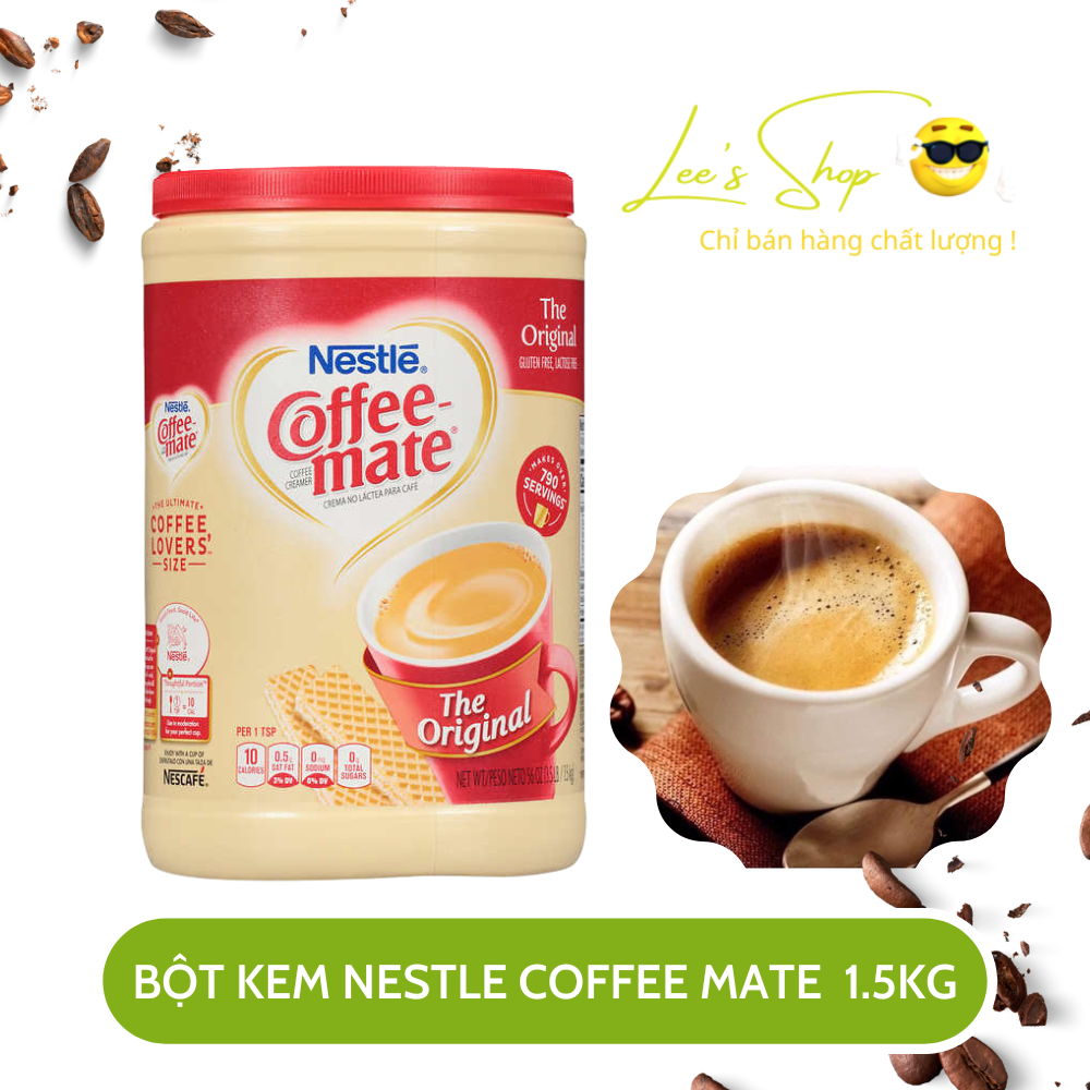 Bột kem pha cà phê Nestle Coffee Mate Original 1.5kg - Hàng nhập