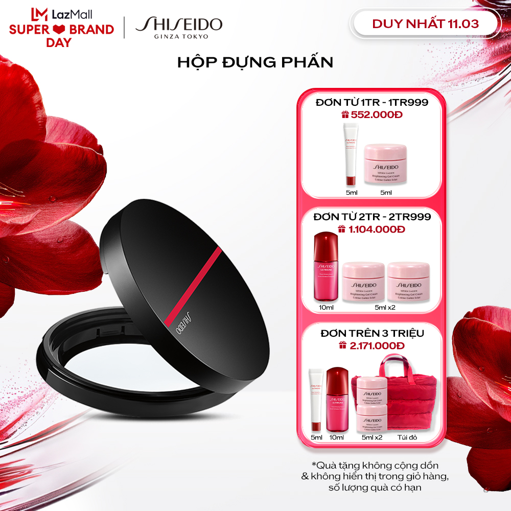 Hộp đựng phấn Shiseido Synchro Skin Self-Refreshing Case for Cushion Compact