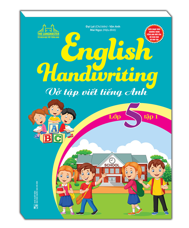 English Handwriting - Vở tập viết tiếng anh lớp 5 tập 1