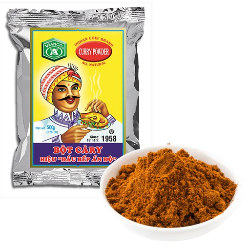 Bột cà ri đầu bếp Ấn Độ 500gr