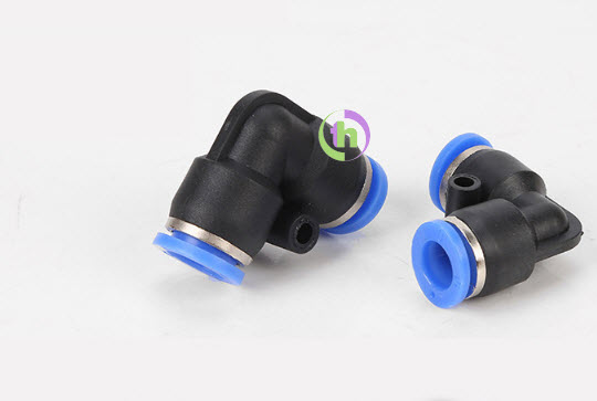 [Combo 20 cái] Co nối ống hơi - Đầu nối hơi khí nén chữ L 4mm - 6mm - 8mm - 10mm -12mm