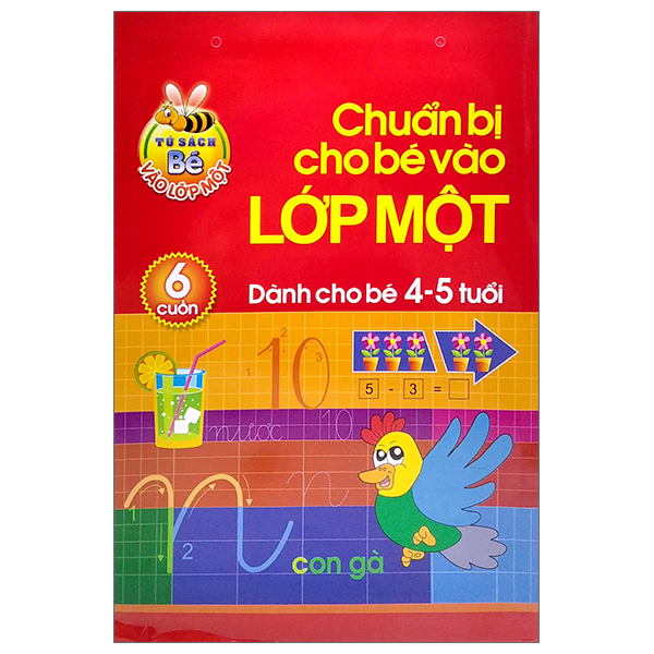 Fahasa - bộ tủ sách bé vào lớp một - chuẩn bị cho bé vào lớp 1