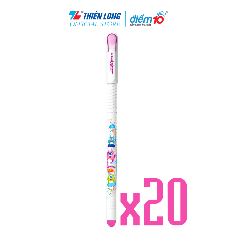 Combo bút gel xóa được tp-gele002 tím