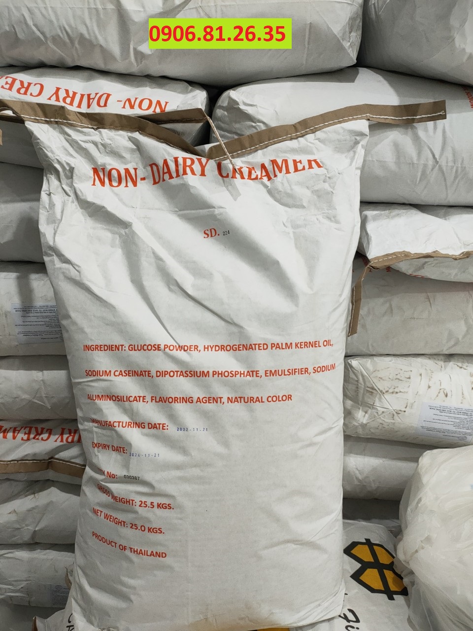 Bột sữa Thái pha trà sữa (Non-Dairy Creamer) Đỏ 1KG_Giá rẻ