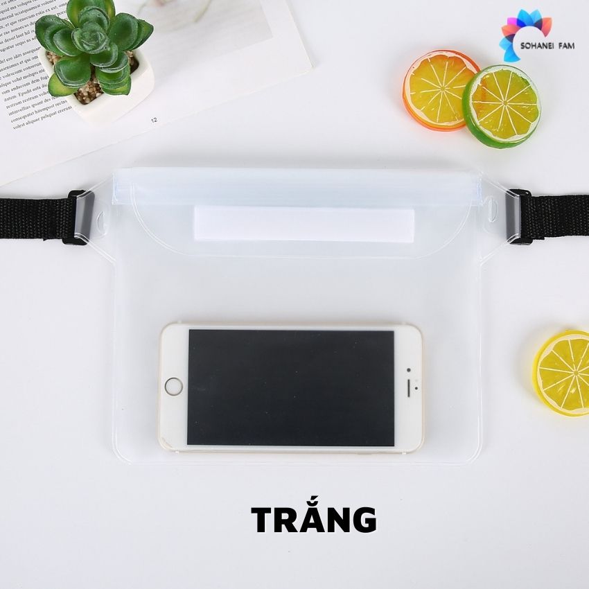 [CHỌN MÀU] Túi Chống Nước Điện Thoại Size Lớn 3 Lớp Niêm Phong, Dùng Khi Đi Biển, Đi Bơi, Đi Mưa... -SOHANEI FAM