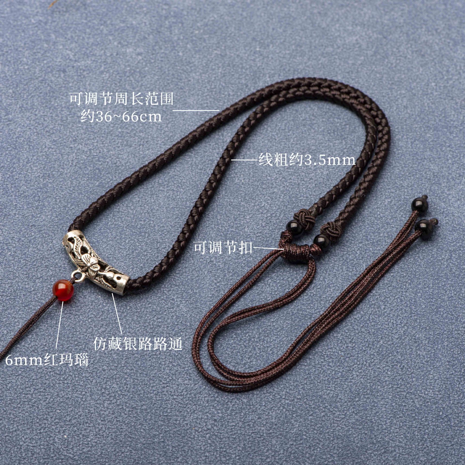 dây vải đeo mặt dây chuyền siêu đẹp