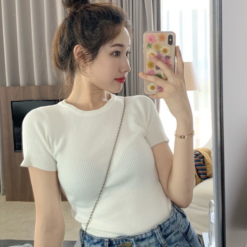 Áo len tăm cổ tròn (hàng Quảng Châu) P161