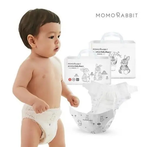 Bỉm dán Momo Rabbit Baby Band Diapers size M