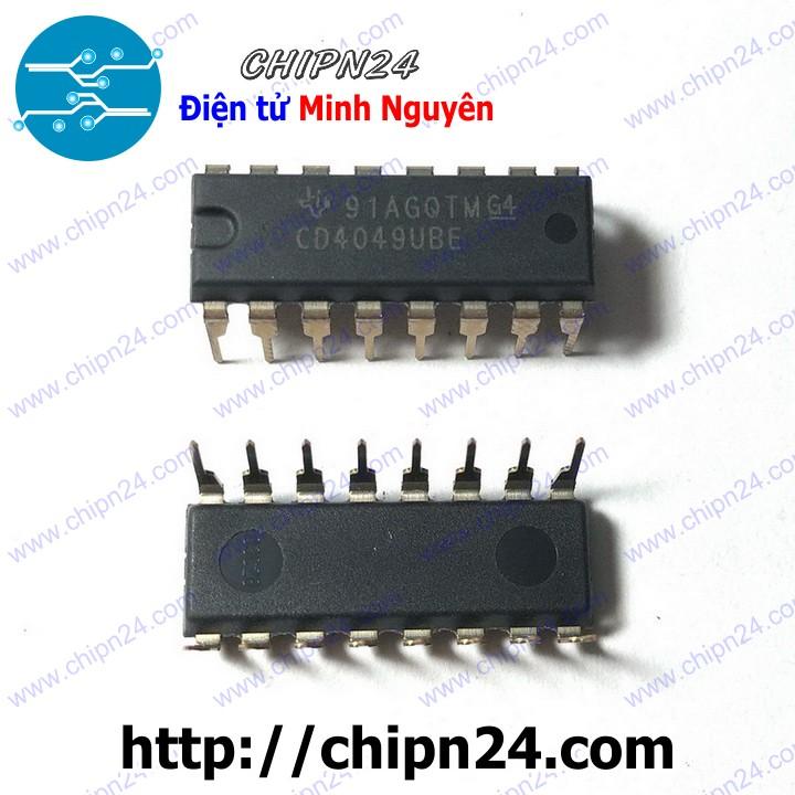 Ic cd4049ube dip-16