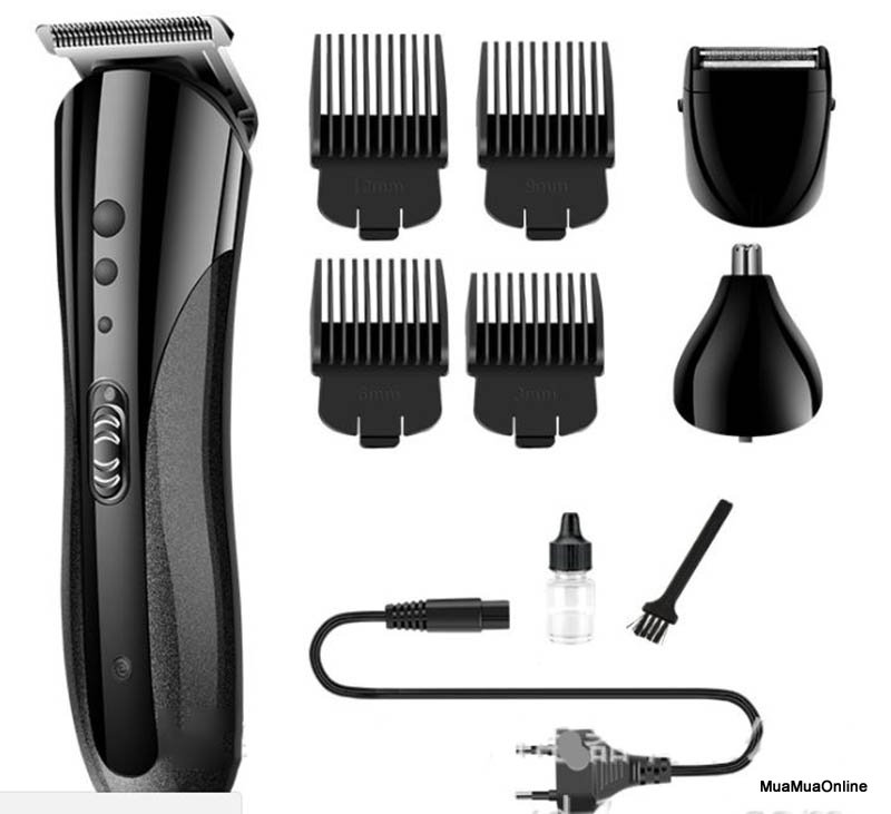 Máy cạo râu, tông đơ cắt tóc 3 trong 1 cao cấp