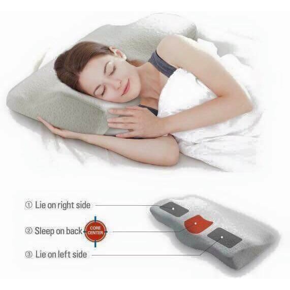 Gối Memory Foam 50D Lock & Lock Hlw114 (62 X 34 X 10 Cm)