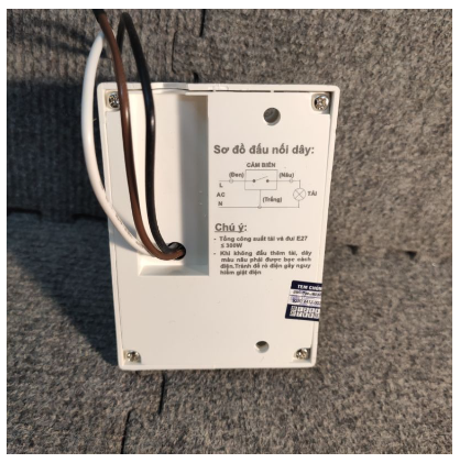 Đui đèn cảm biến Rạng Đông ĐCB01.PIR E27/300W