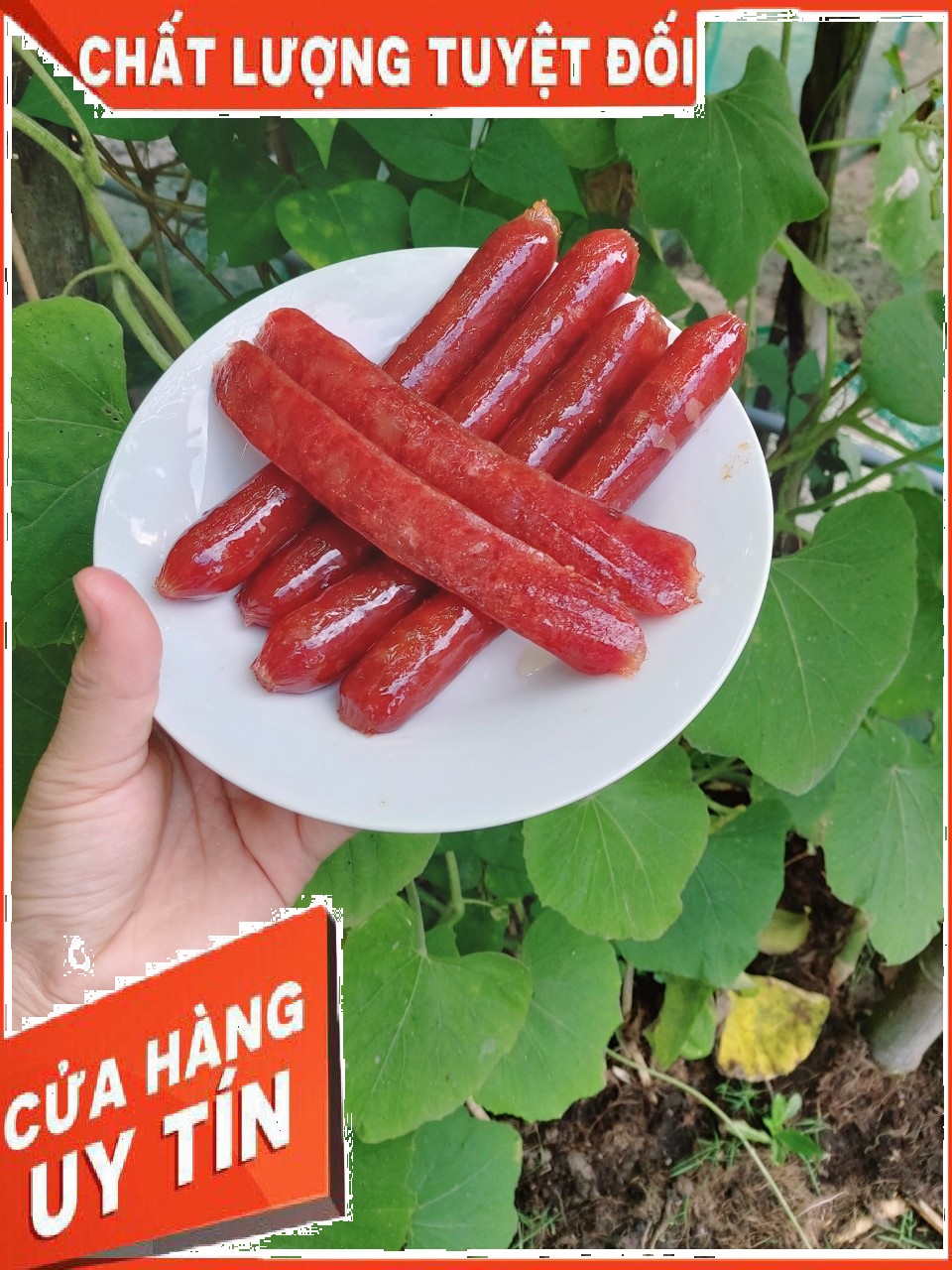(1Kg) Lạp Xưởng Tôm Loại Đặc Biệt