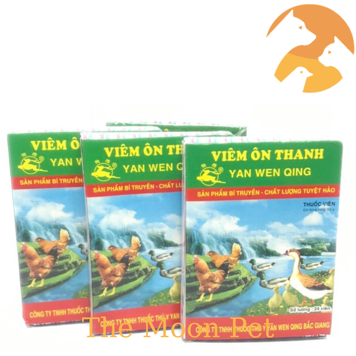 COMBO 5 VĨ VIÊM ÔN THANH - THUỐC DÙNG CHO GÀ ĐÁ, CHIM CẢNH