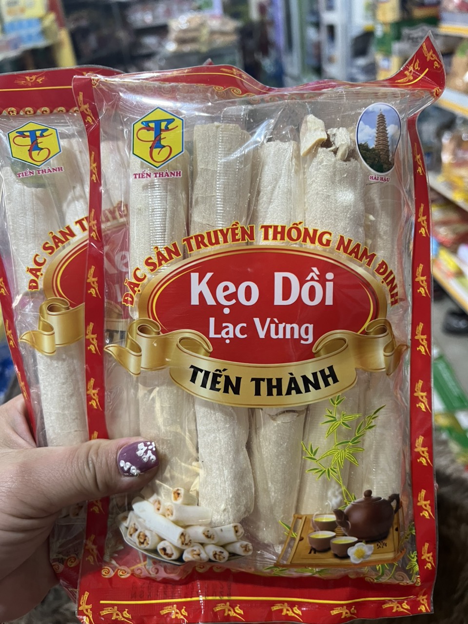 kẹo dồi lạc vừng Tiến Thành