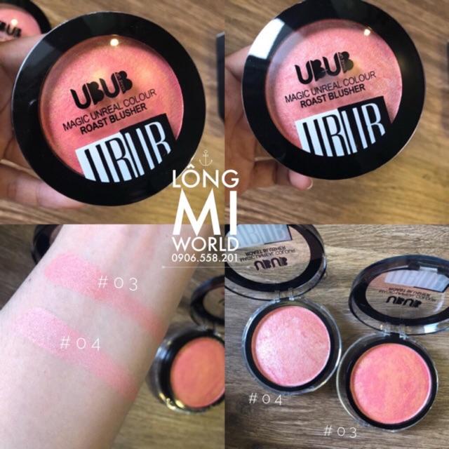 Phấn má hồng ngọc trai UBUB No.5