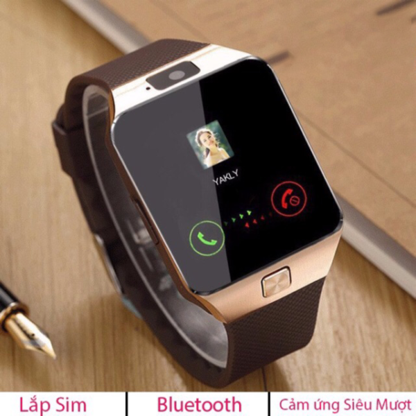 [HCM]Đồng hồ thông minh Gắn sim cảm ứng Smart watch DZ09 (đủ màu)