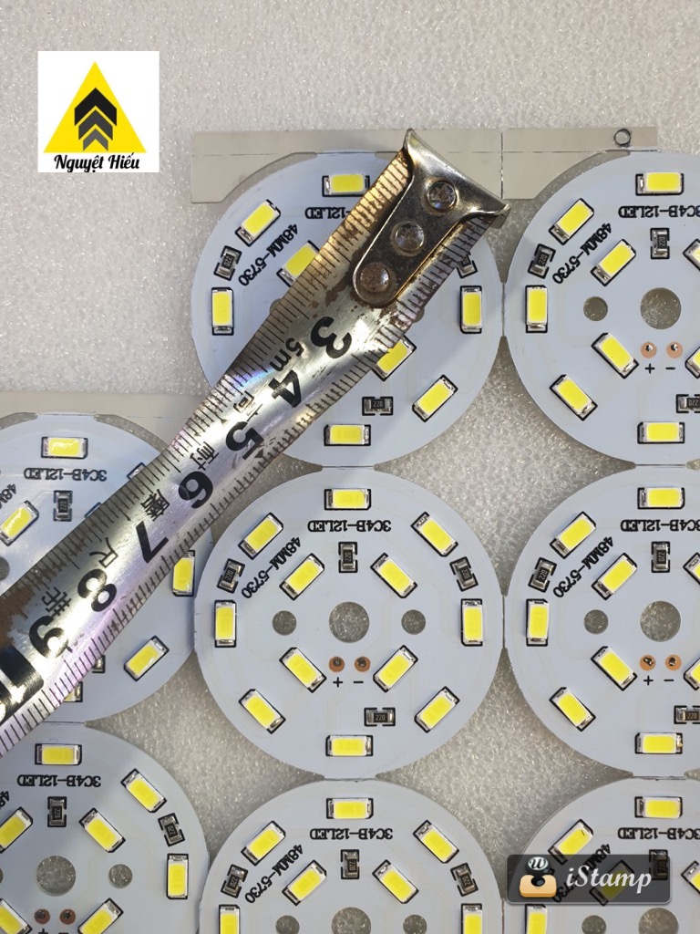 Set 10 led miếng 7W dùng qua chấn lưu