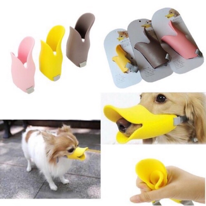 Rọ Mõm Mỏ Vịt Cho Cún 😙