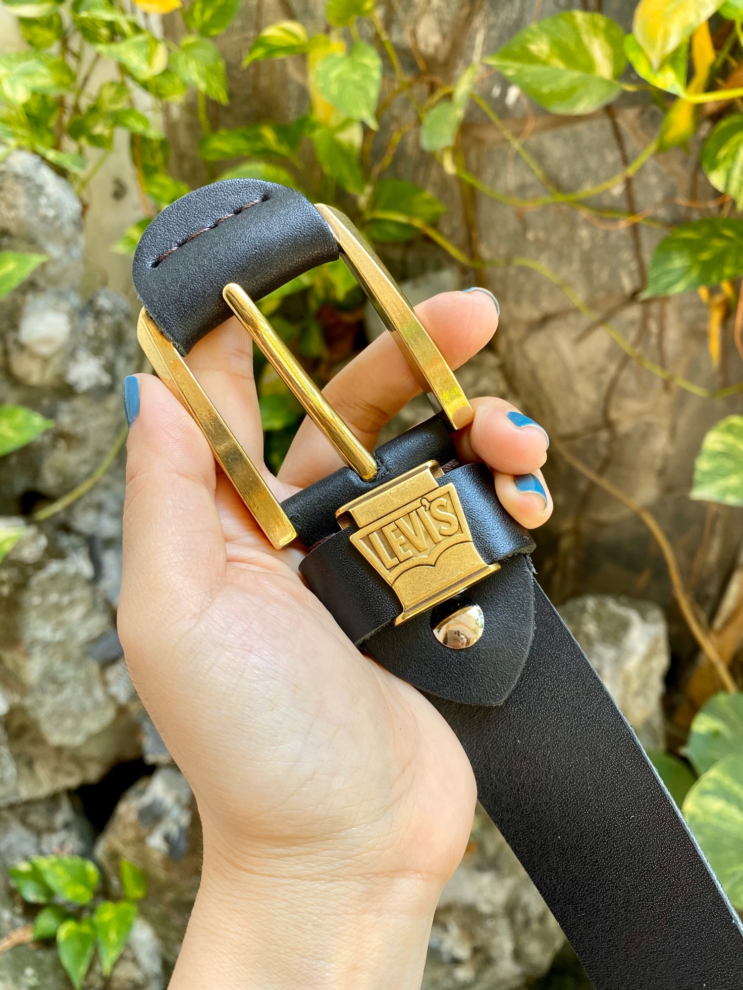 [HCM]Dây da 1 lớp kim 4cm