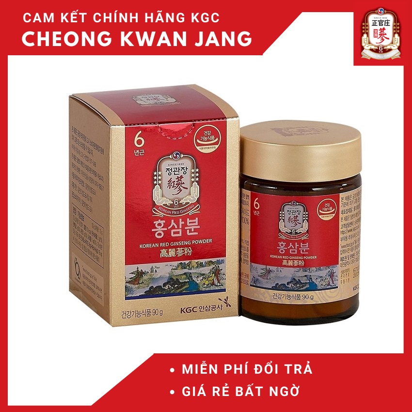 Bột Hồng Sâm Hàn Quốc KGC 90g - Korean Red Ginseng Powder 90g - 8809023005519