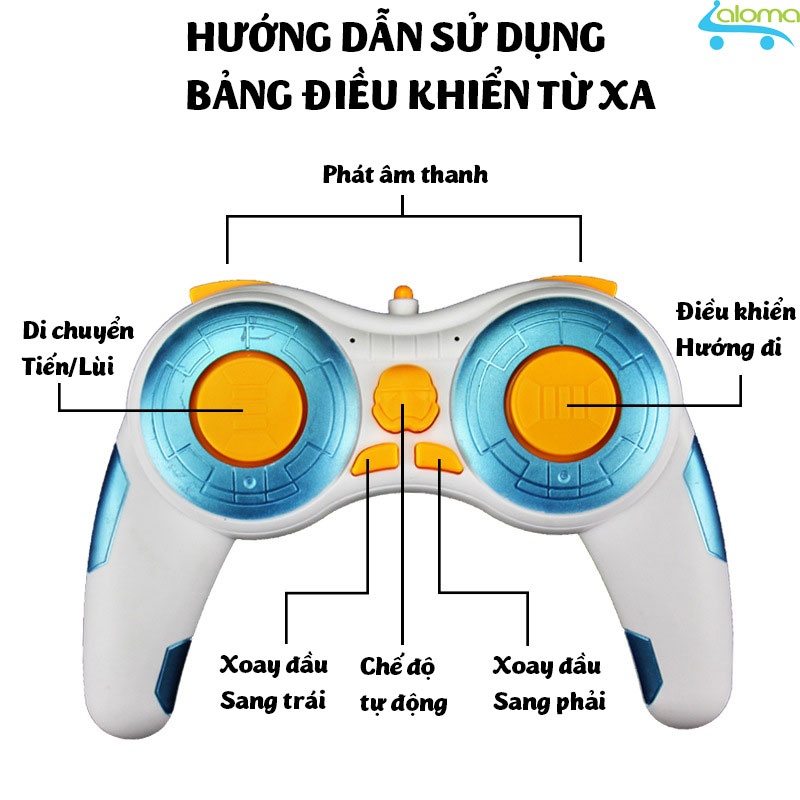 ROBOT ĐIỀU KHIỂN TỪ XA MẪU STAR WARS DROID BB-8