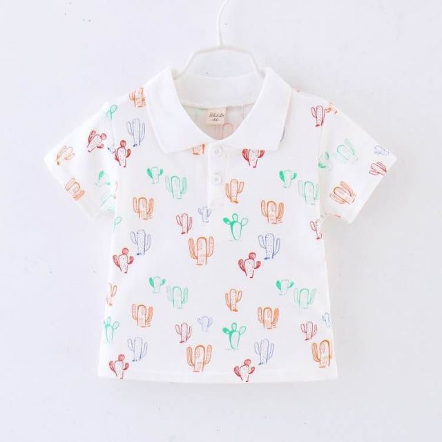 ÁO THUN CỔ BẺ POLO LIKIDS XUẤT NHẬT CHO BÉ
