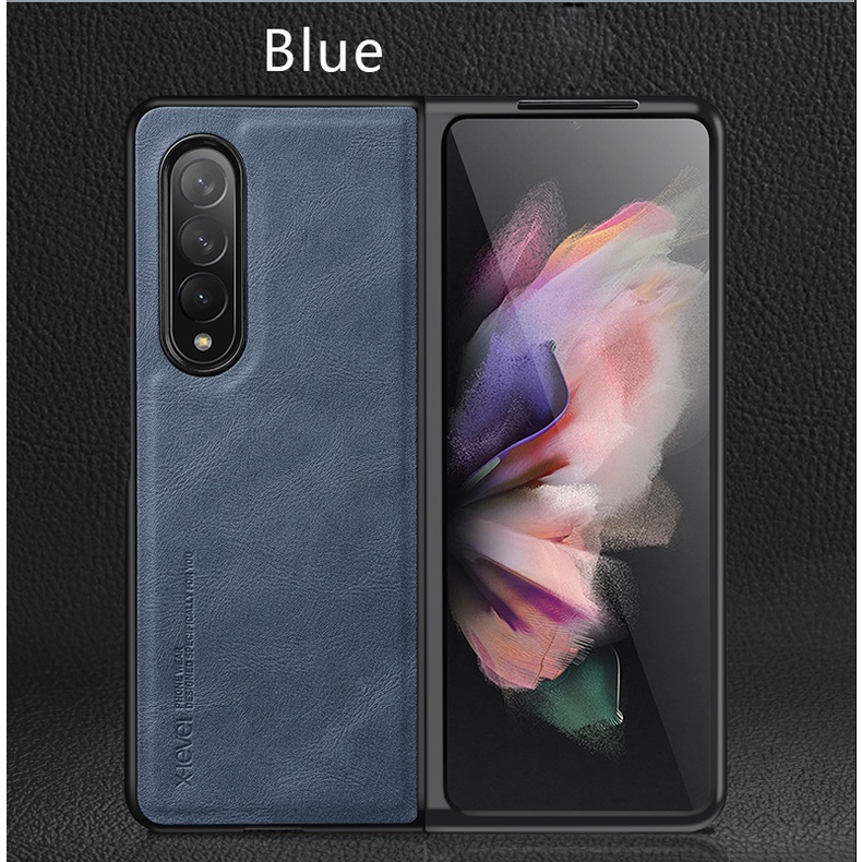 Ốp lưng da hiệu x-level sang chảnh samsung galaxy z fold 4 5g / flip 4 5g