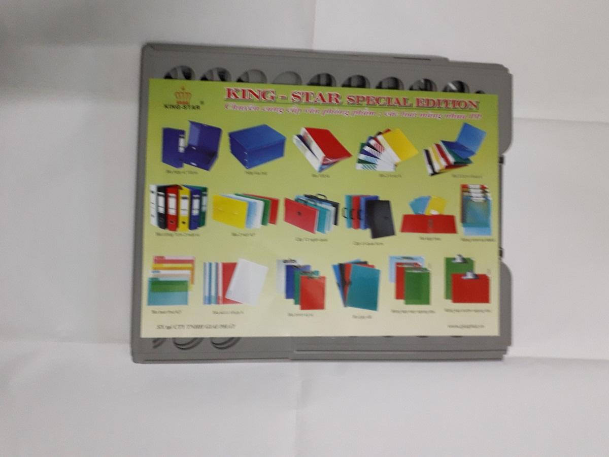Khay Hồ Sơ  Nhựa 3 Ngăn ( màu xám) ( tự ráp)