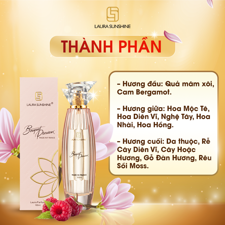 Nước Hoa Nữ 01 Laura Paris _ Nhật Kim Anh