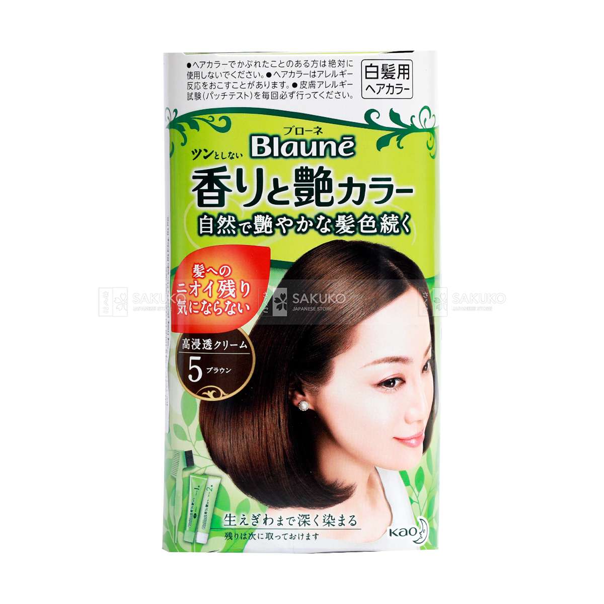 NHUỘM TÓC PHỦ BẠC THẢO DƯỢC KAO BLAUNE NHẬT BẢN