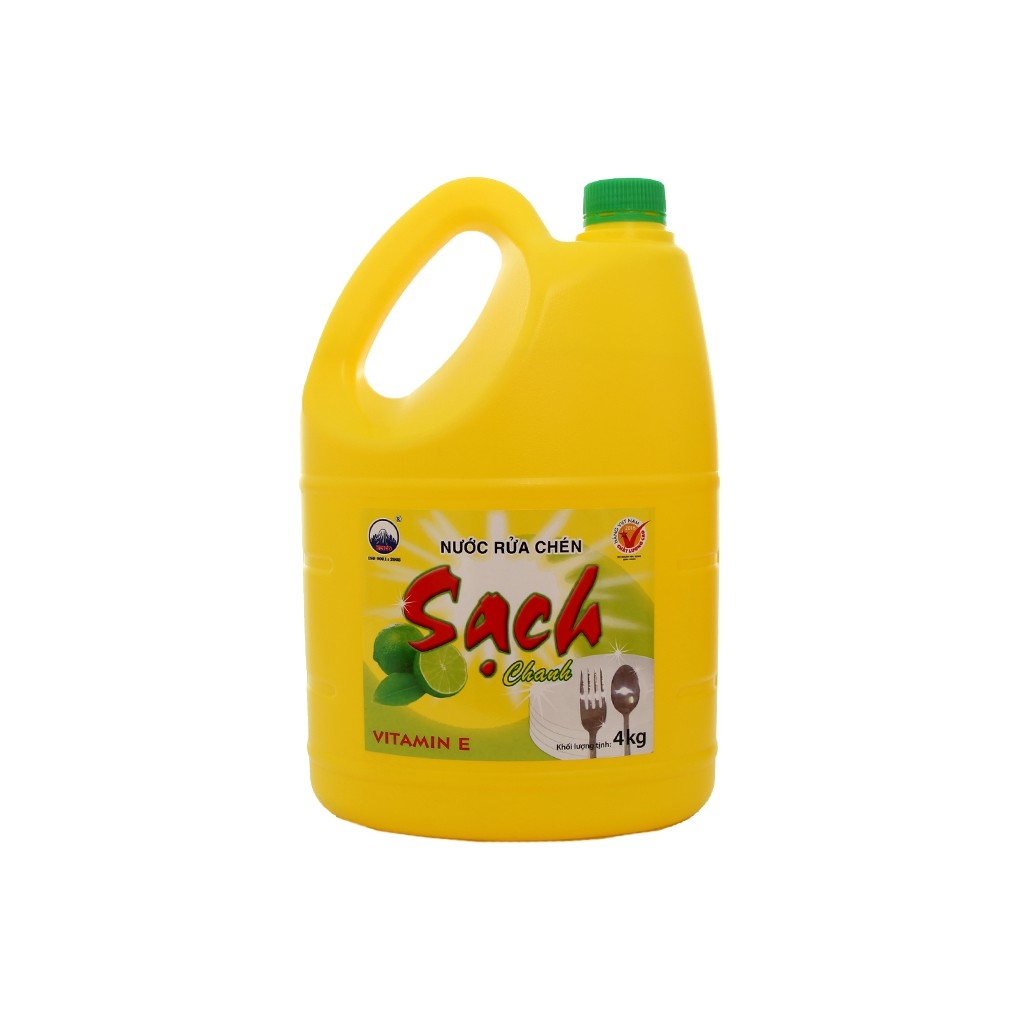 Nước Rửa chén NET Trà xanh & Gừng 4kg