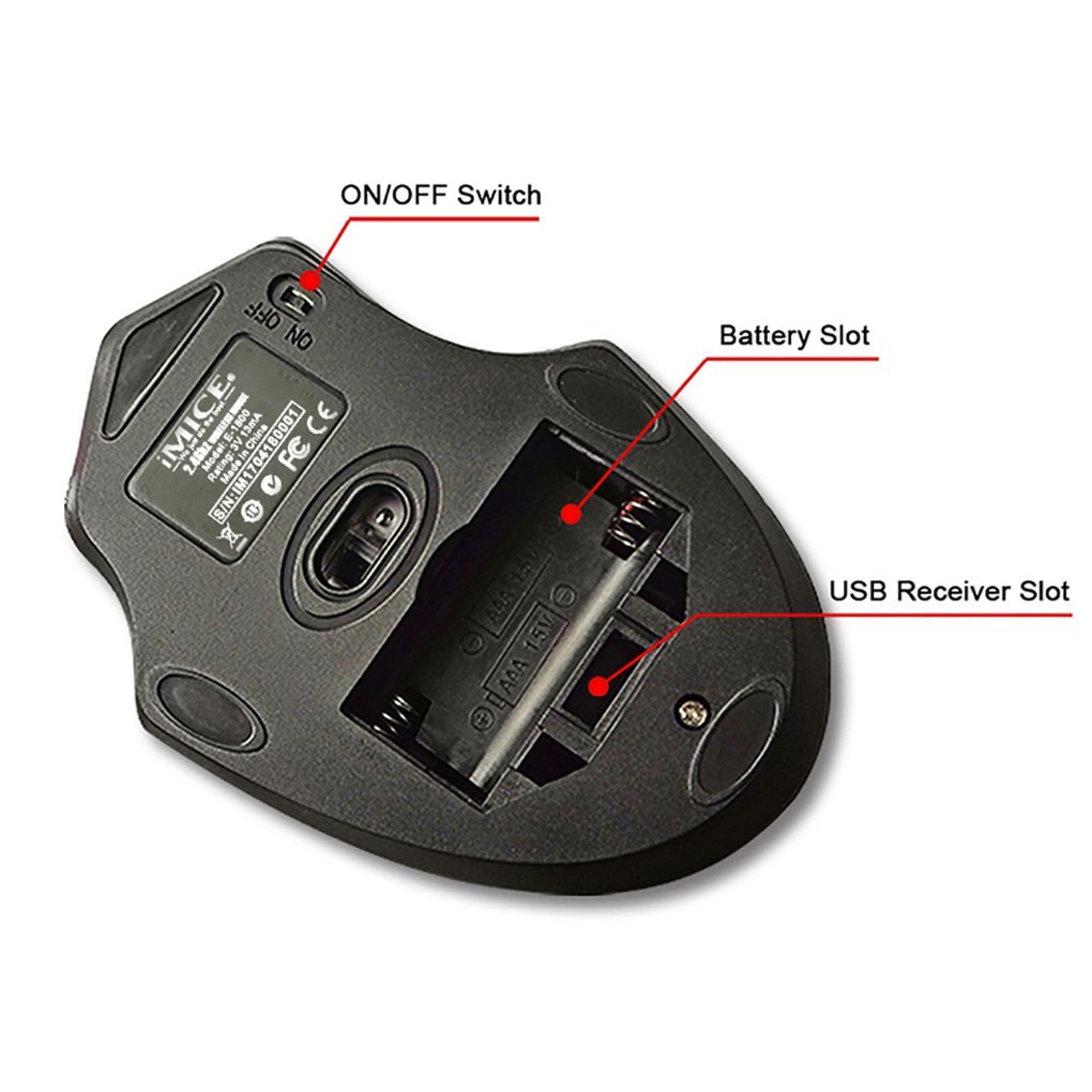 [HCM]Chuột Wireless iMice E1800