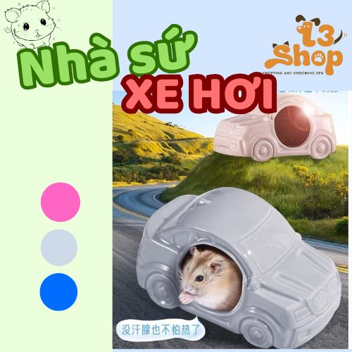 Nhà sứ xe hơi độc lạ dành cho hamster - T3 PETS SHOP