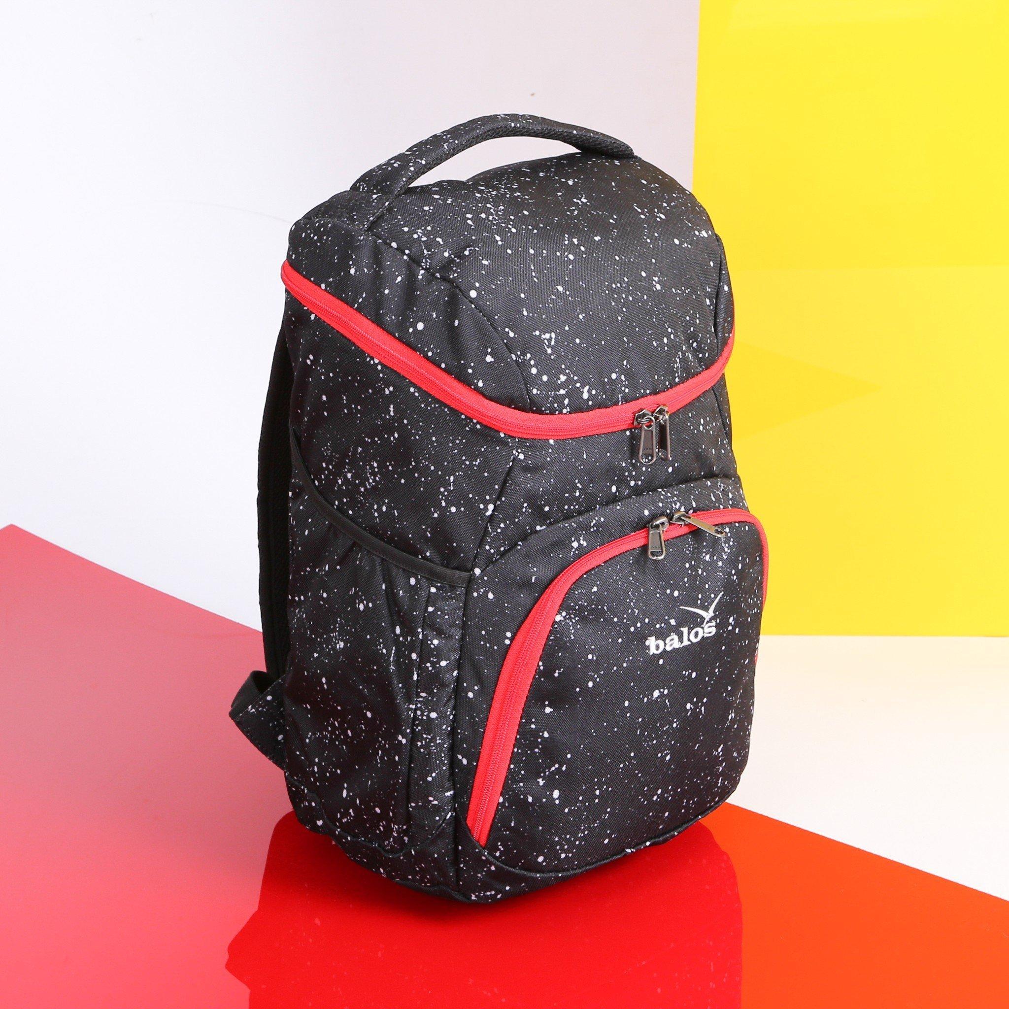 Balo Thời Trang Balos DORI BLACK/RED