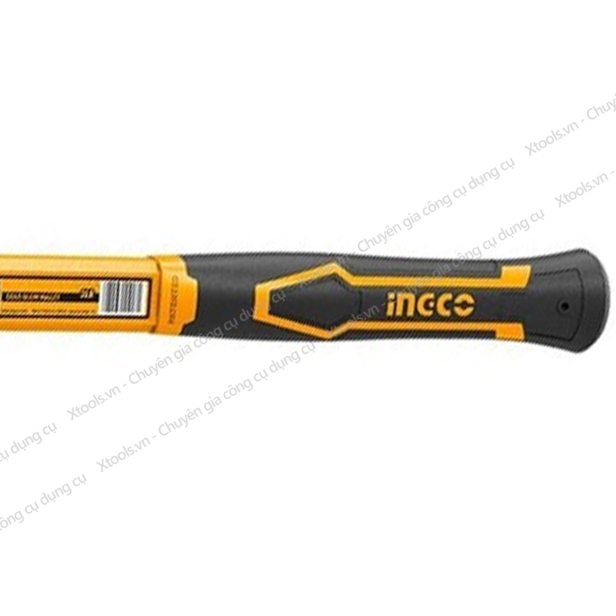 Búa nhựa 2 đầu tròn không nảy INGCO HDBM01028 2LB búa cao su 2 đầu không nảy cán nhựa chống trượt không tạo lửa